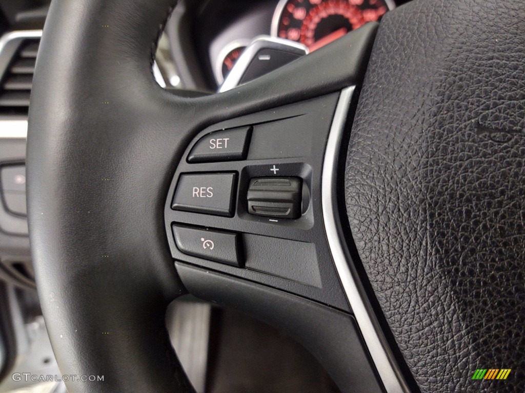 2018 4 Series 440i Gran Coupe - Glacier Silver Metallic / Black photo #19