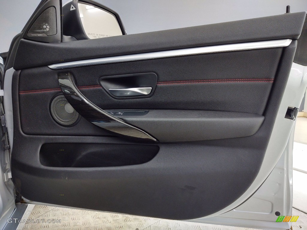 2018 4 Series 440i Gran Coupe - Glacier Silver Metallic / Black photo #31