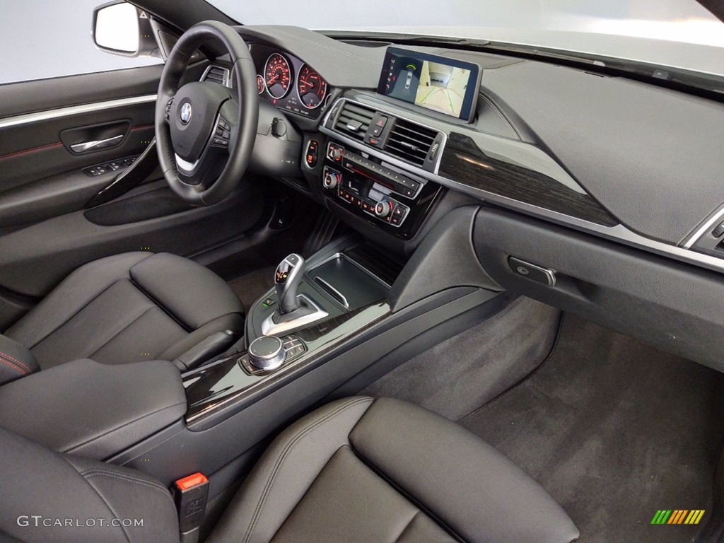 2018 4 Series 440i Gran Coupe - Glacier Silver Metallic / Black photo #32