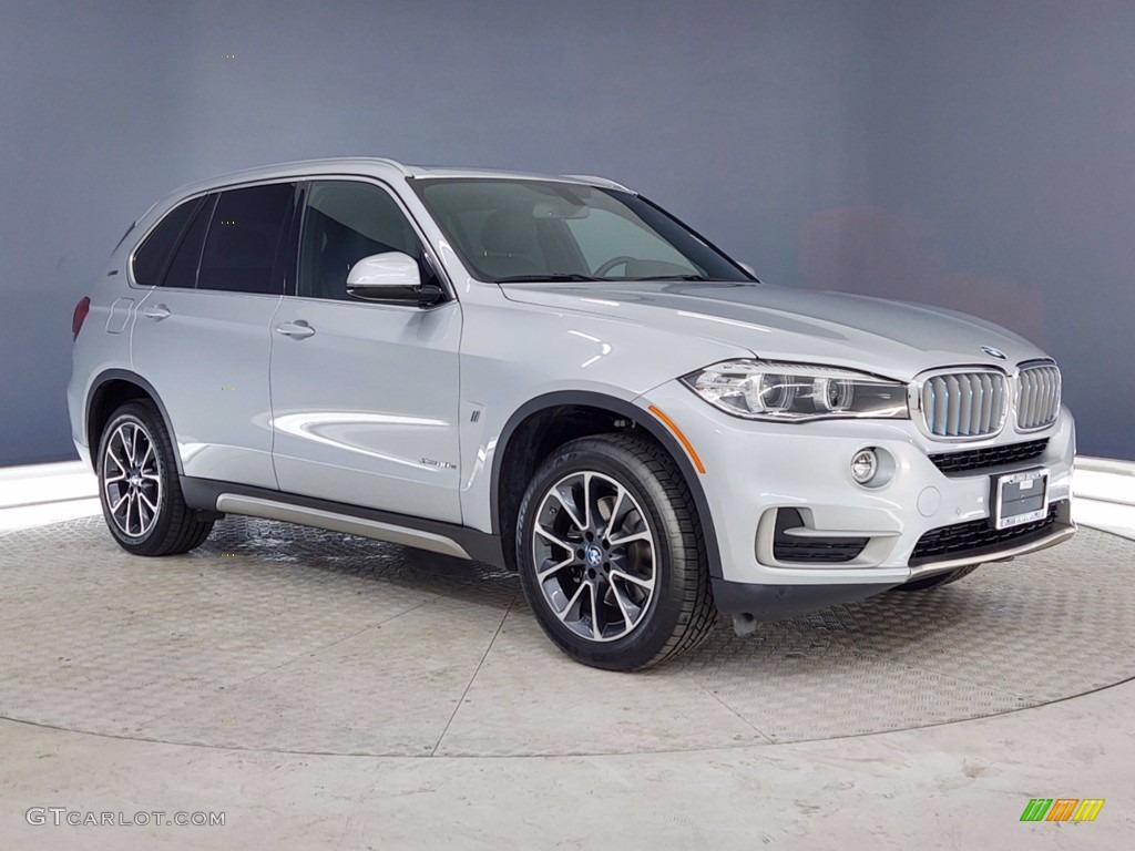 2018 X5 xDrive40e iPerfomance - Glacier Silver Metallic / Black photo #38