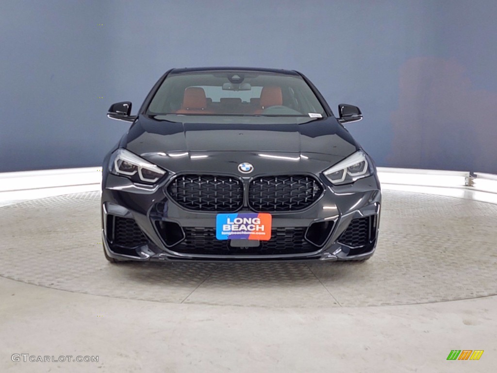 2021 2 Series M235 xDrive Grand Coupe - Black Sapphire Metallic / Magma Red photo #2