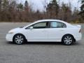 Taffeta White - Civic LX Sedan Photo No. 2