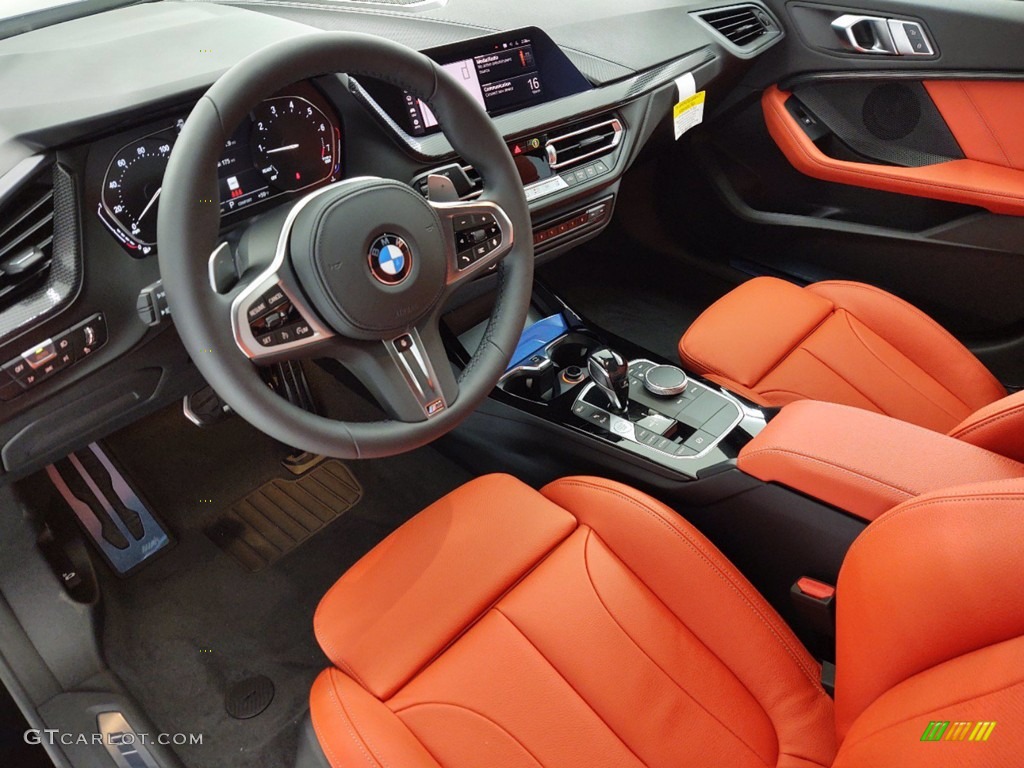 Magma Red Interior 2021 BMW 2 Series M235 xDrive Grand Coupe Photo #141392367