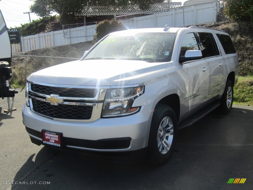 2019 Suburban LT 4WD - Silver Ice Metallic / Jet Black photo #3