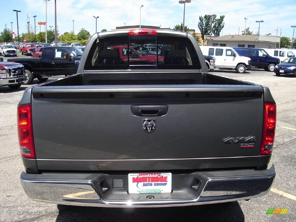 2006 Ram 1500 Big Horn Edition Quad Cab 4x4 - Mineral Gray Metallic / Medium Slate Gray photo #4