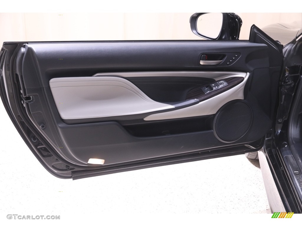 2015 Lexus RC 350 AWD Stratus Gray Door Panel Photo #141394145