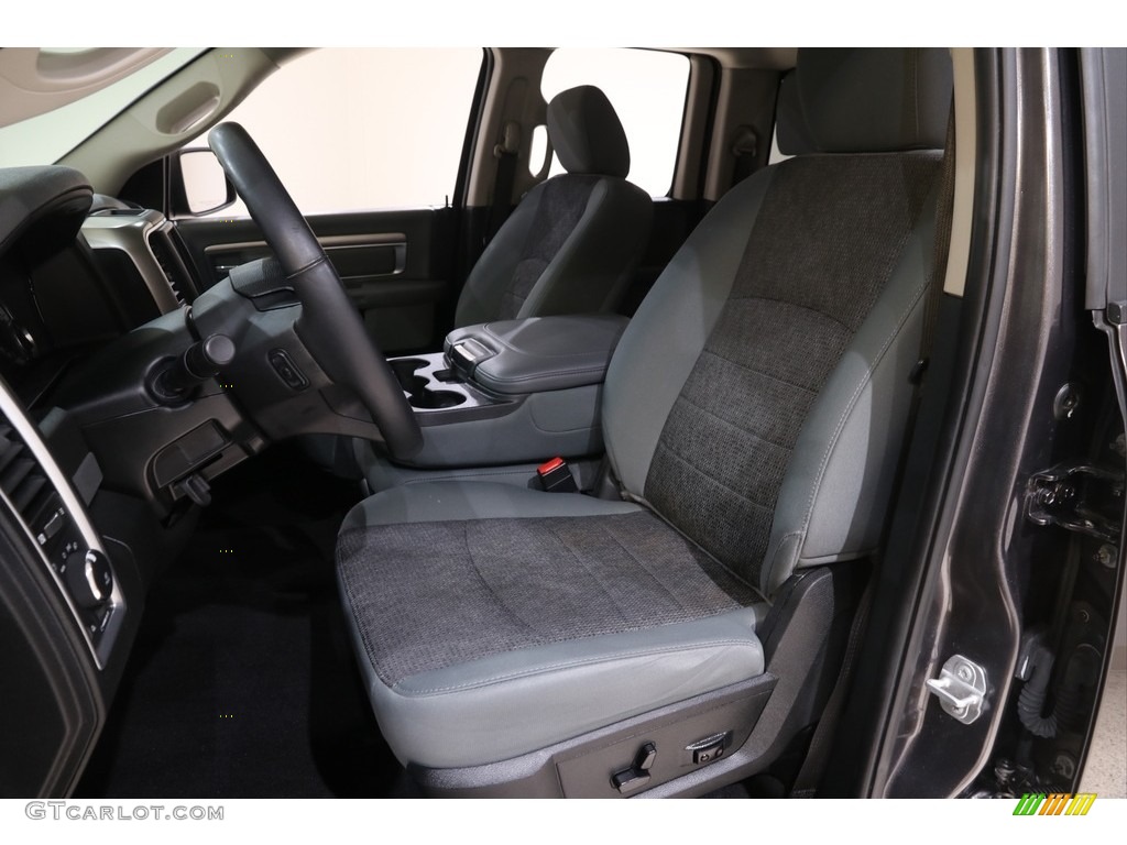 2018 1500 Big Horn Quad Cab 4x4 - Granite Crystal Metallic / Black/Diesel Gray photo #5