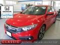 Rallye Red 2018 Honda Civic EX-T Sedan