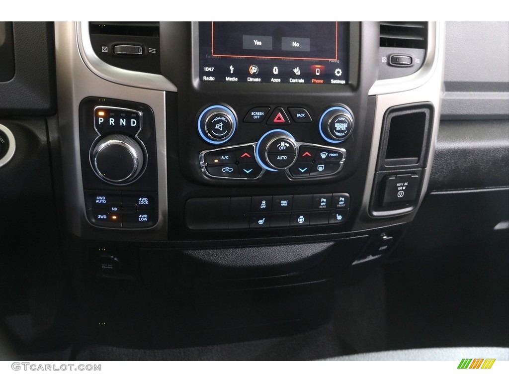 2018 1500 Big Horn Quad Cab 4x4 - Granite Crystal Metallic / Black/Diesel Gray photo #15