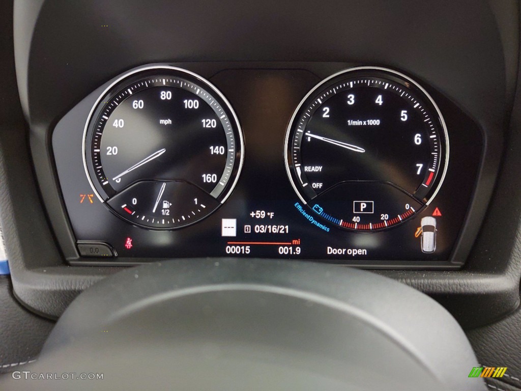 2021 BMW X1 sDrive28i Gauges Photo #141396036