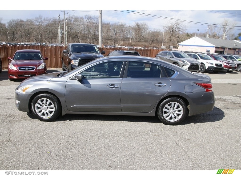 2015 Altima 2.5 S - Gun Metallic / Charcoal photo #8