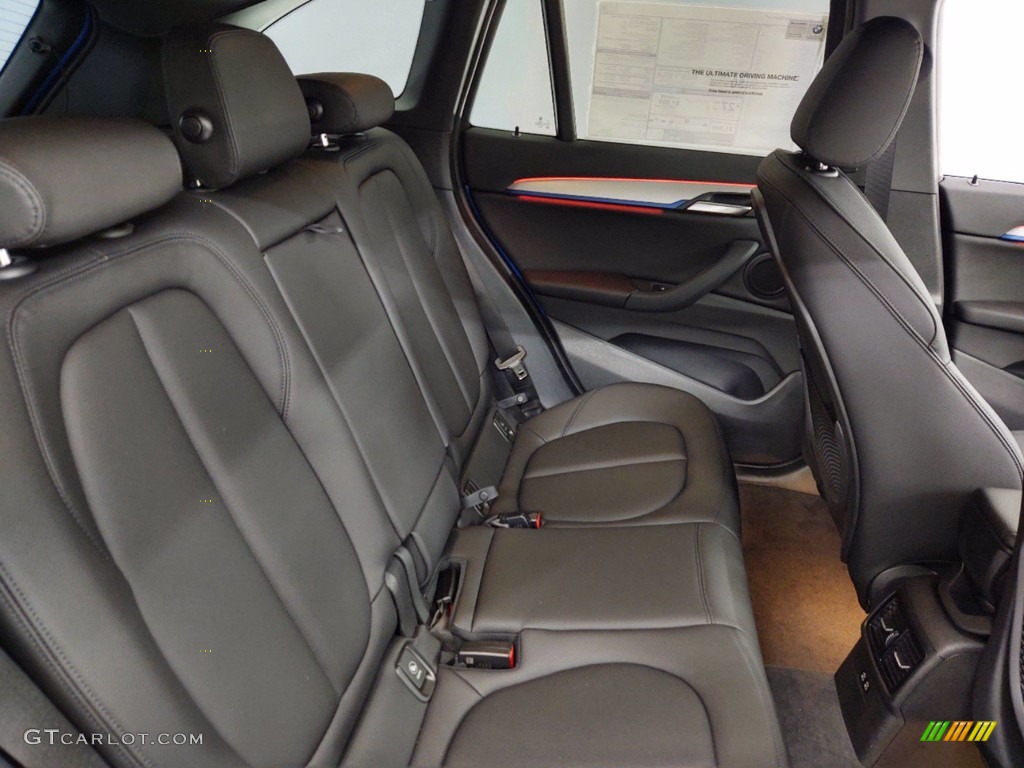 Black Interior 2021 BMW X1 sDrive28i Photo #141396219
