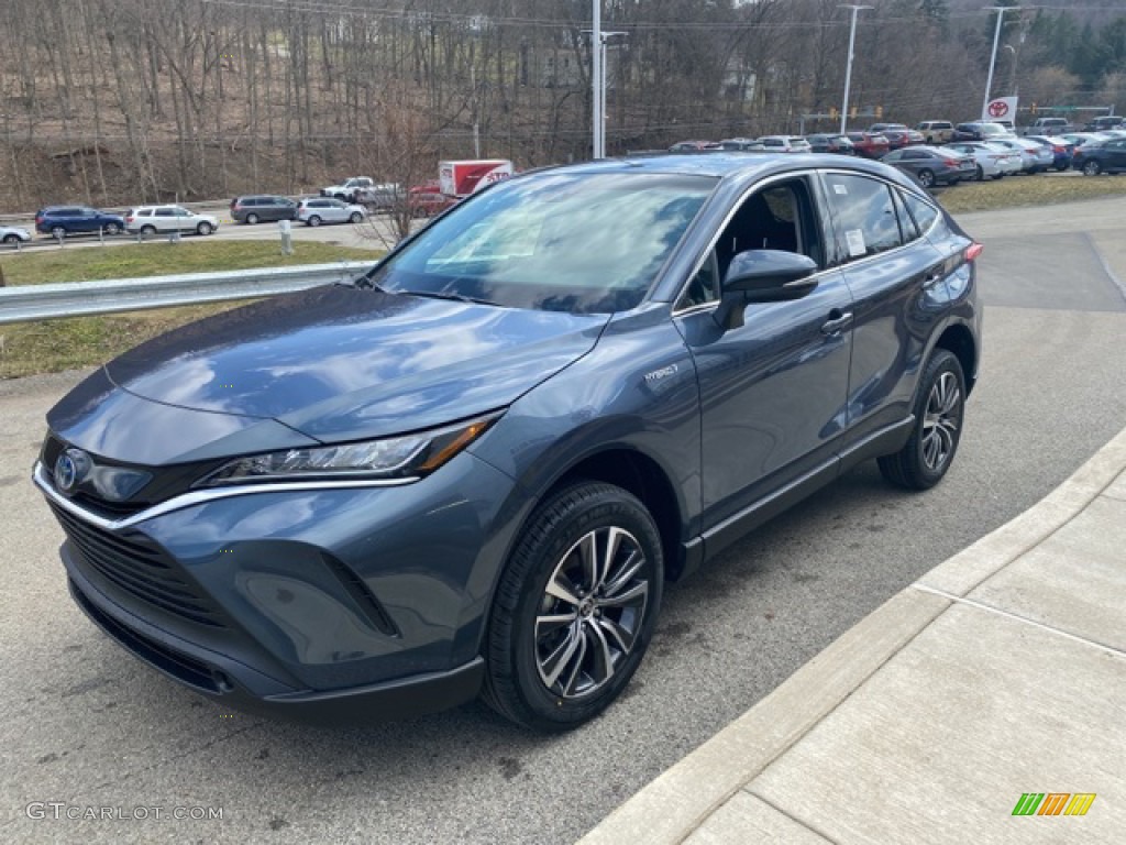 2021 Venza Hybrid LE AWD - Coastal Gray Metallic / Black photo #11