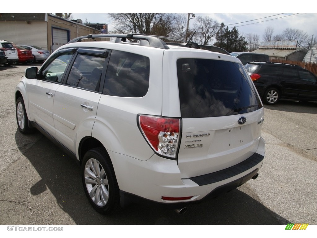 2011 Forester 2.5 X Premium - Satin White Pearl / Platinum photo #7