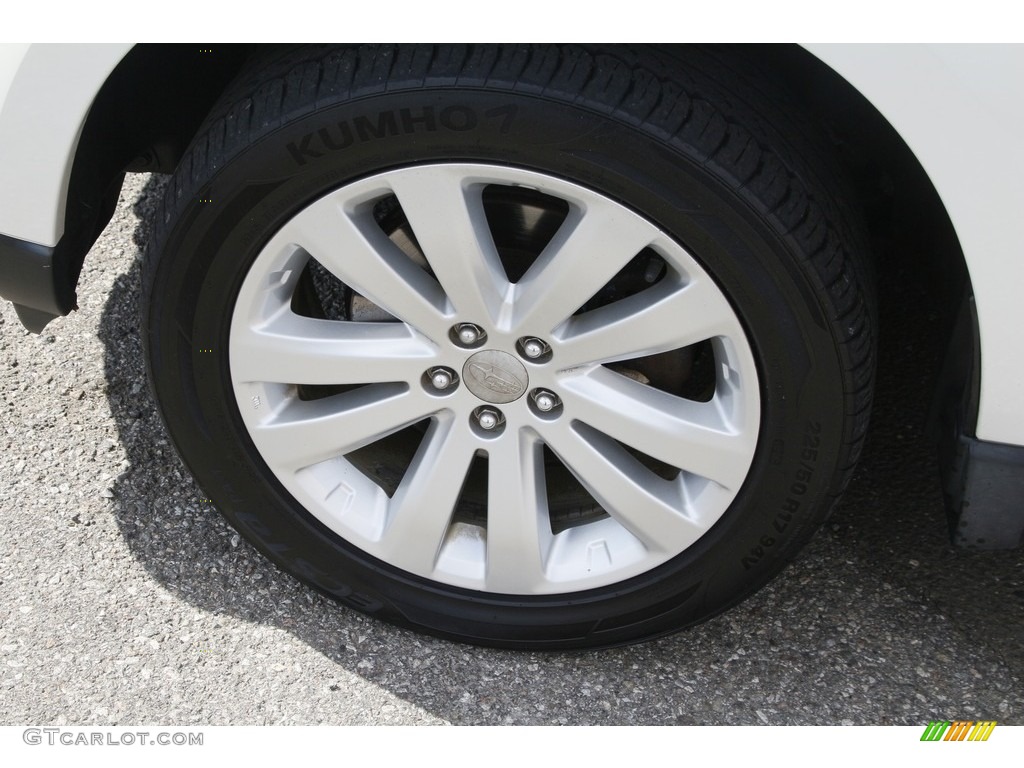 2011 Forester 2.5 X Premium - Satin White Pearl / Platinum photo #22