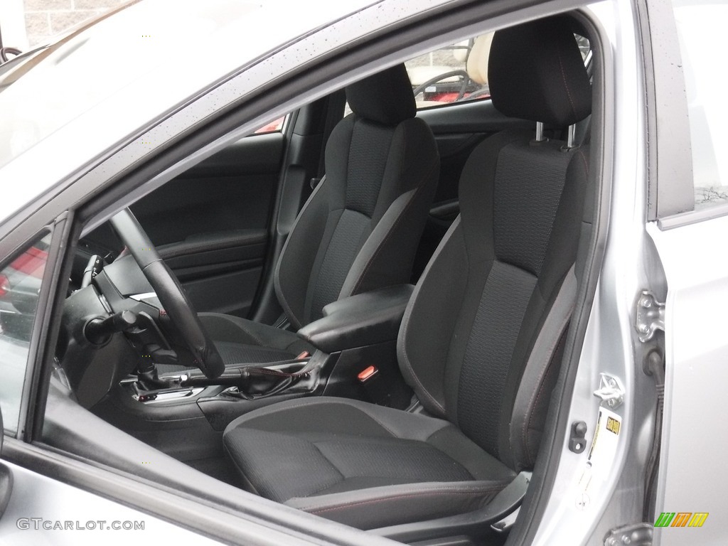 Black Interior 2019 Subaru Impreza 2.0i Sport 4-Door Photo #141396900
