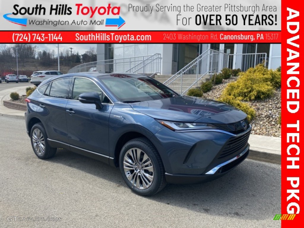 2021 Venza Hybrid Limited AWD - Coastal Gray Metallic / Black photo #1