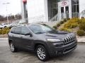 Granite Crystal Metallic 2018 Jeep Cherokee Limited 4x4