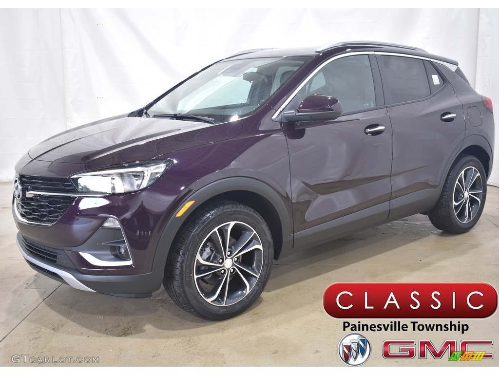 2021 Encore GX Select AWD - Black Currant Metallic / Ebony photo #1