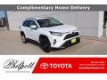 Super White 2020 Toyota RAV4 XLE