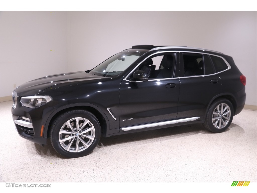 Black Sapphire Metallic 2018 BMW X3 xDrive30i Exterior Photo #141399813