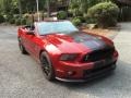 2014 Ruby Red Ford Mustang Shelby GT500 Convertible  photo #33