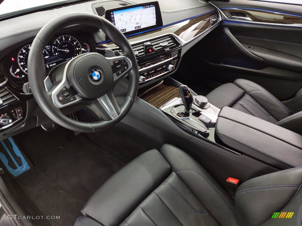 2018 5 Series 540i xDrive Sedan - Alpine White / Black photo #16