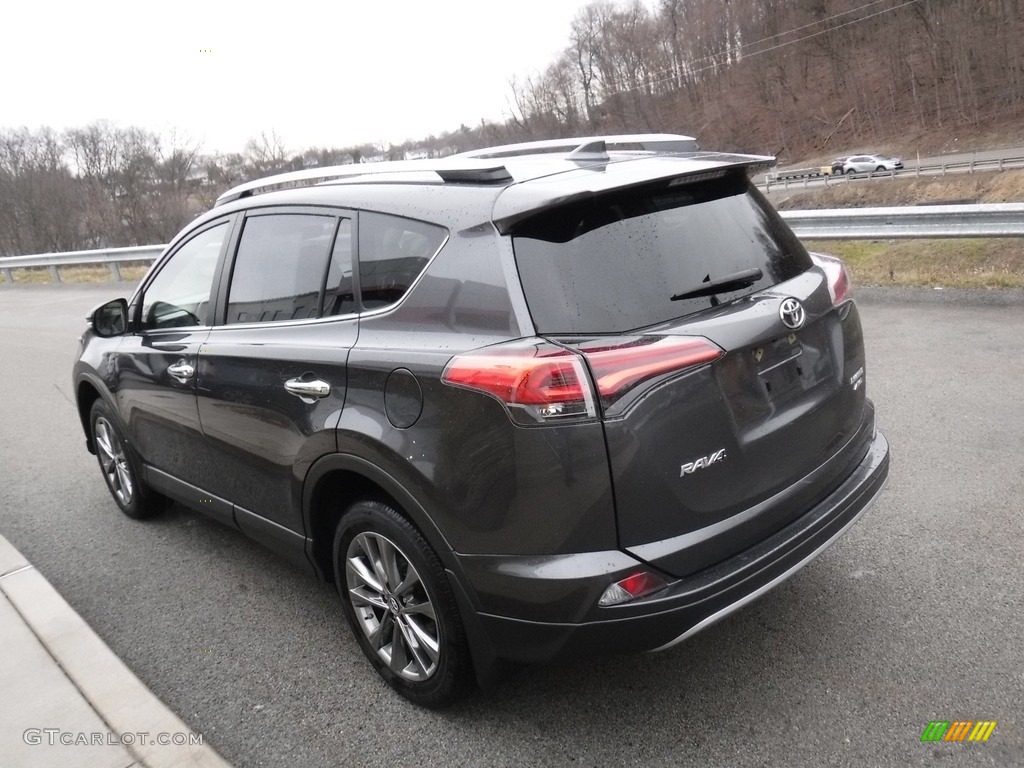 2018 RAV4 Limited AWD - Magnetic Gray Metallic / Black photo #13