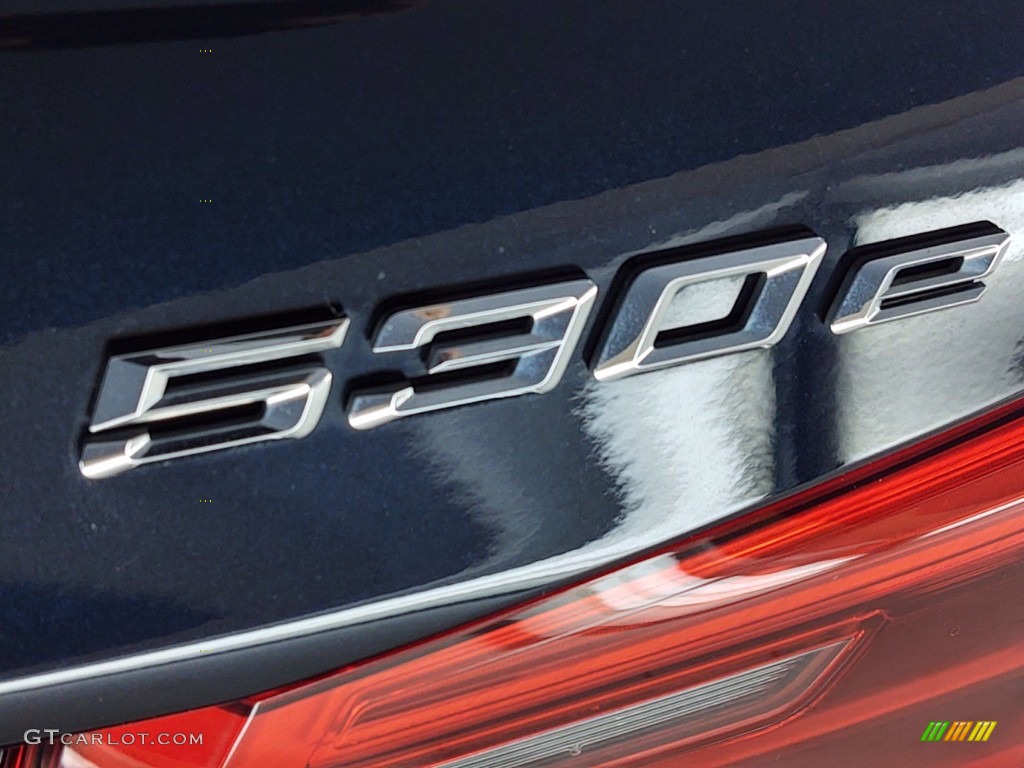 2018 5 Series 530e iPerfomance Sedan - Carbon Black Metallic / Black photo #11
