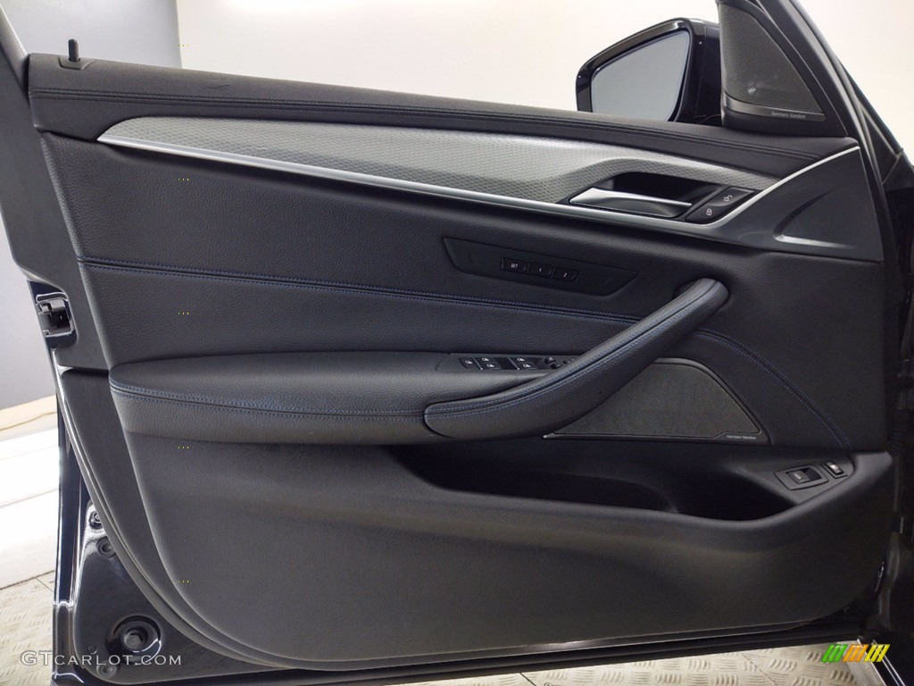 2018 5 Series 530e iPerfomance Sedan - Carbon Black Metallic / Black photo #13