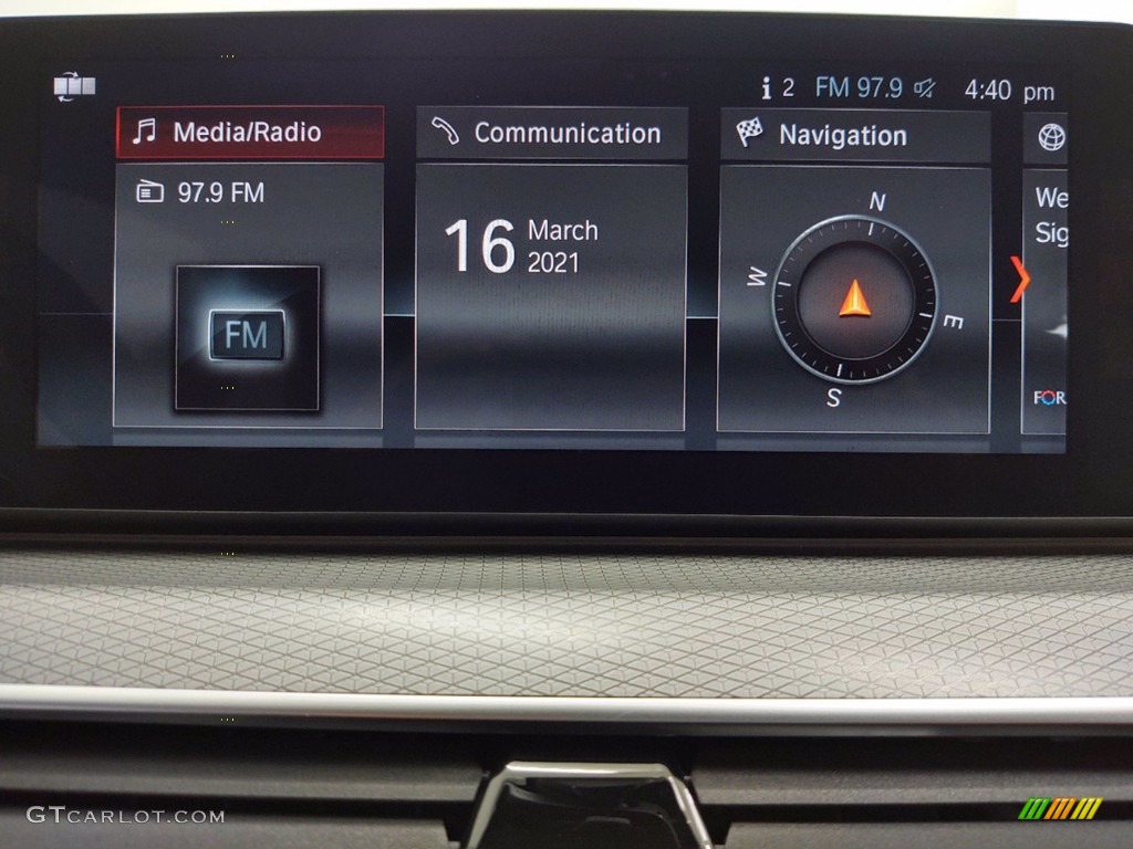 2018 5 Series 530e iPerfomance Sedan - Carbon Black Metallic / Black photo #23