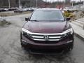 2017 Dark Cherry Pearl Honda Pilot EX-L AWD  photo #10