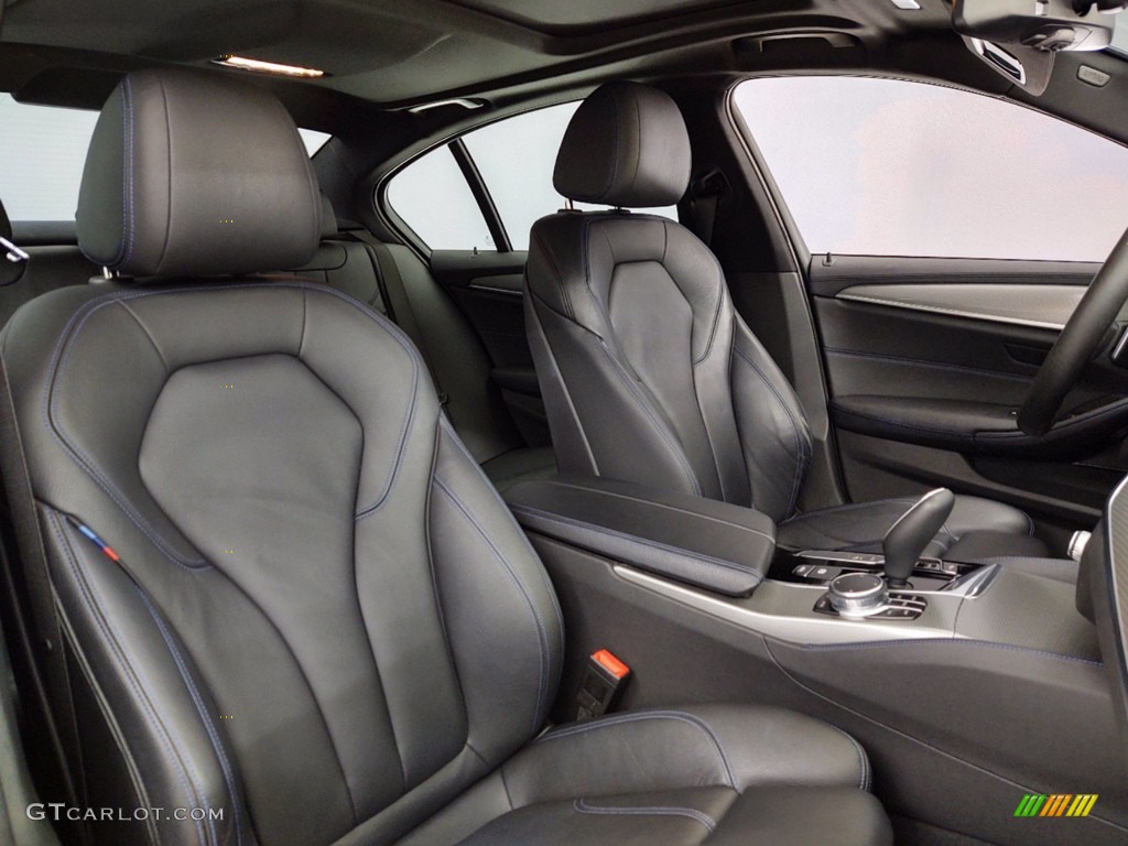 2018 5 Series 530e iPerfomance Sedan - Carbon Black Metallic / Black photo #34