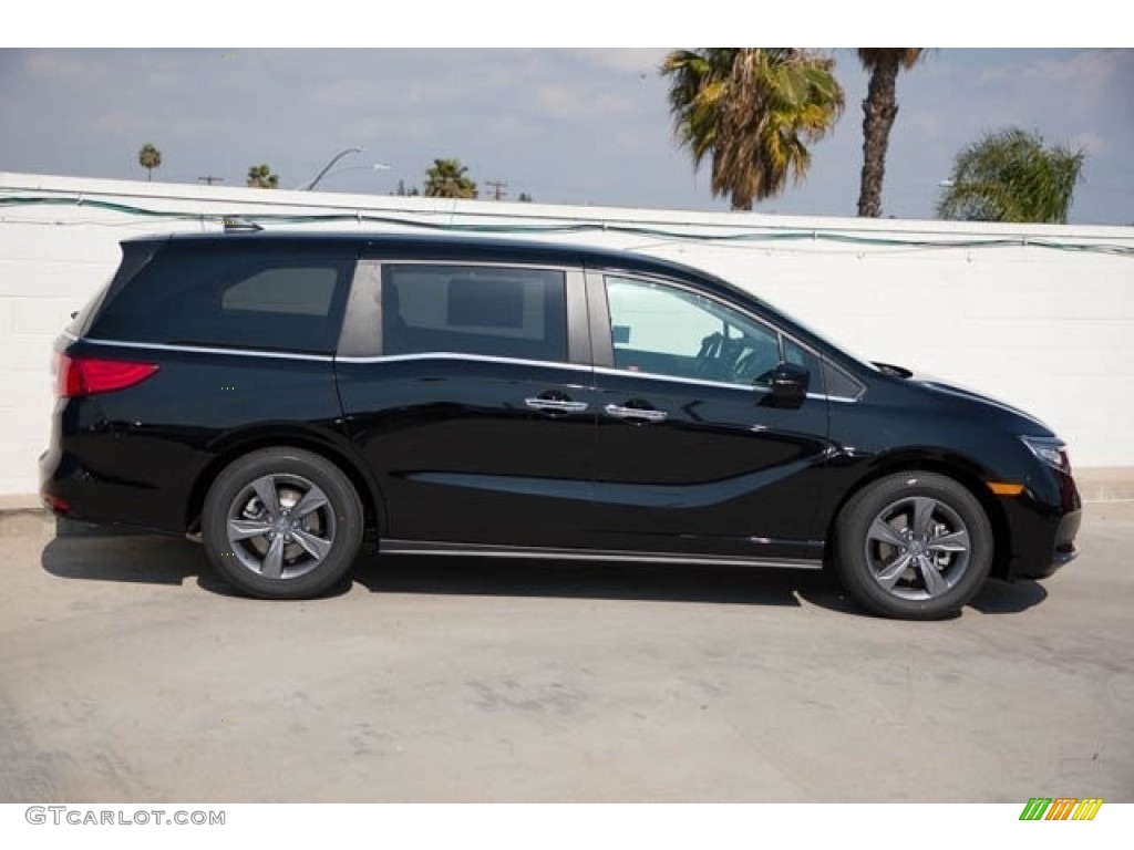 Crystal Black Pearl 2022 Honda Odyssey EX Exterior Photo #141403884