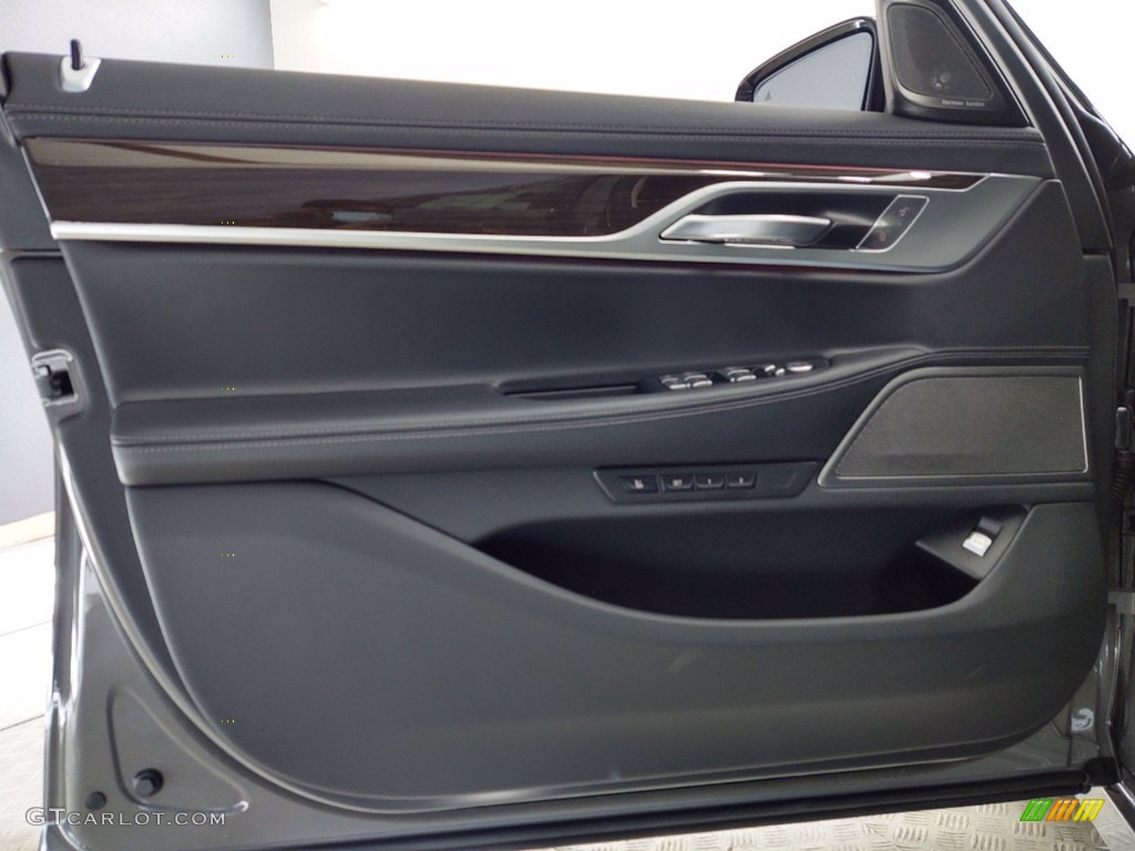 2021 7 Series 740i Sedan - Bernina Gray Amber Effect / Black photo #10