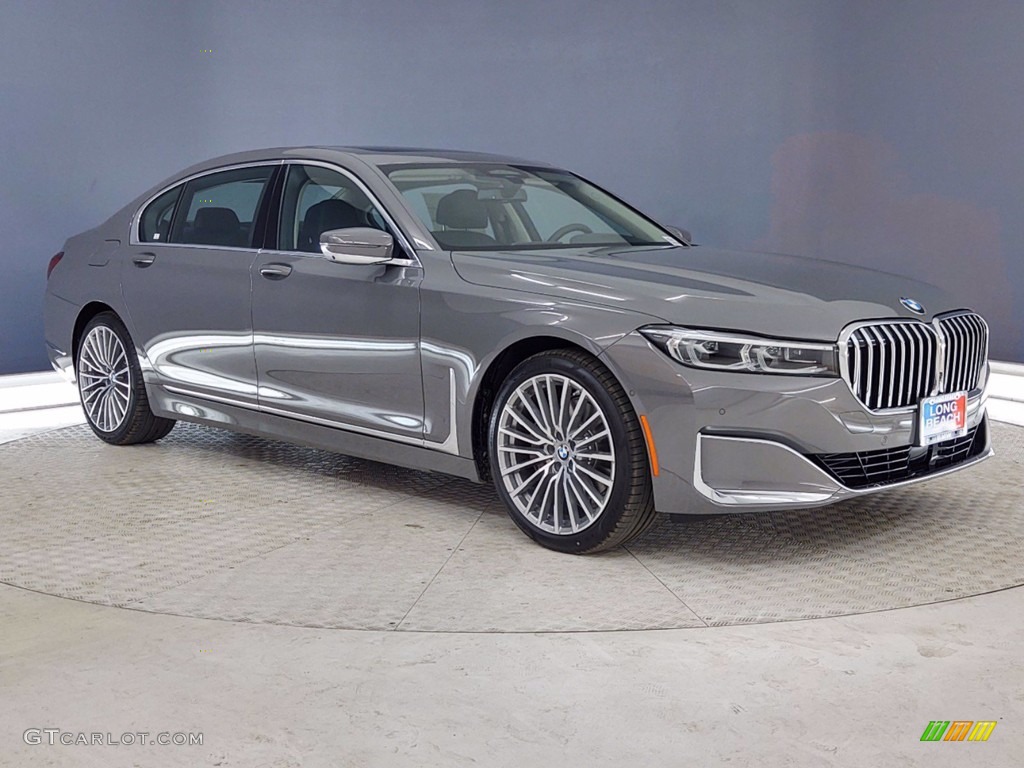 2021 7 Series 740i Sedan - Bernina Gray Amber Effect / Black photo #27