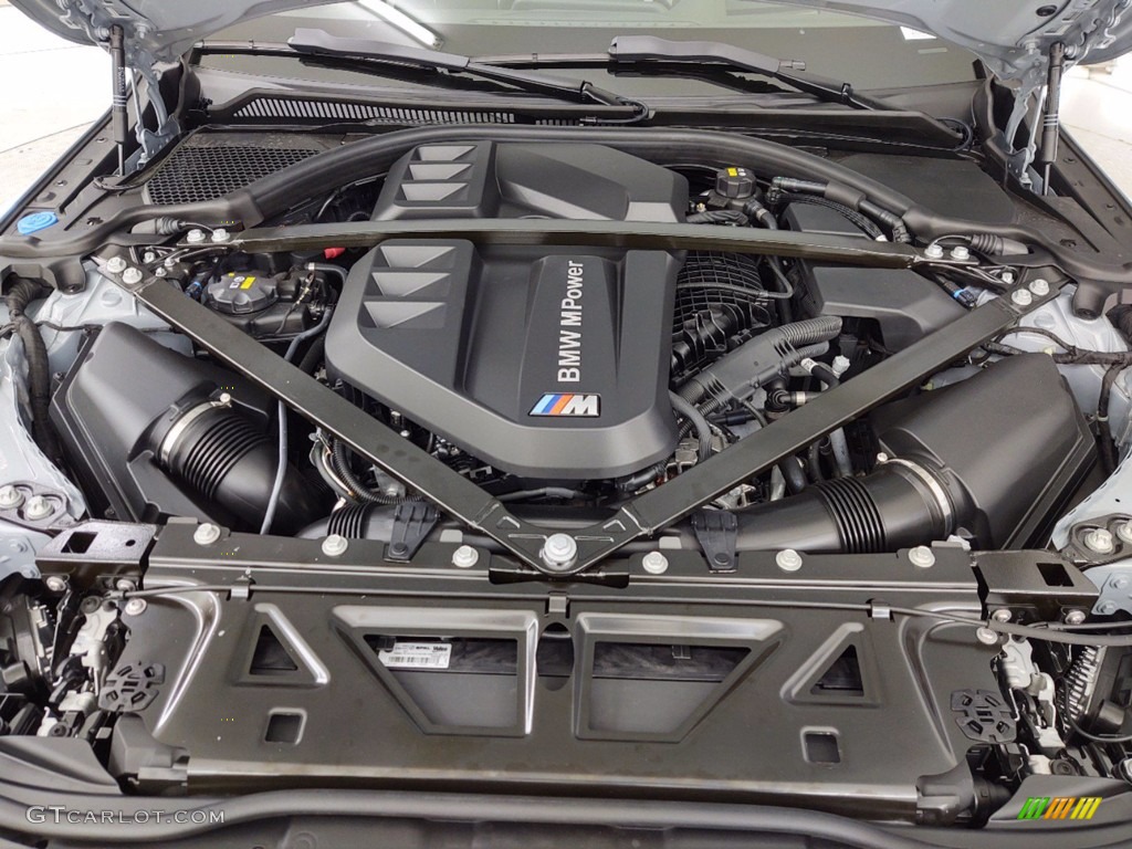 2021 BMW M4 Competition Coupe 3.0 Liter M TwinPower Turbocharged DOHC 24-Valve Inline 6 Cylinder Engine Photo #141404505