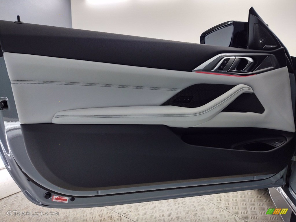2021 BMW M4 Competition Coupe Black Door Panel Photo #141404517