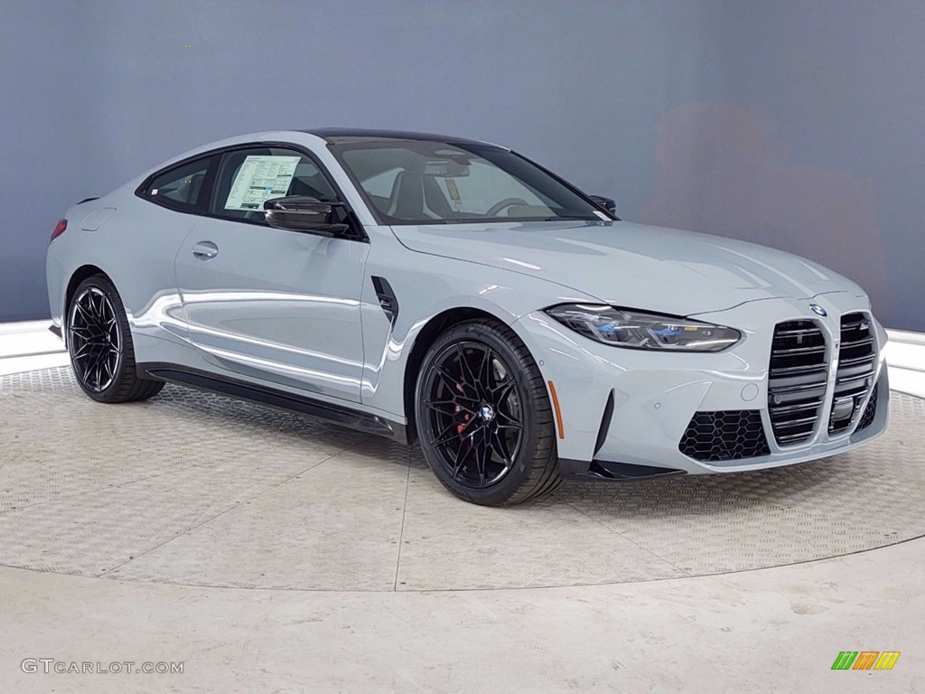 Brooklyn Gray Metallic 2021 BMW M4 Competition Coupe Exterior Photo #141404748