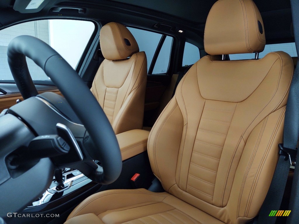Cognac Interior 2021 BMW X3 sDrive30i Photo #141405198
