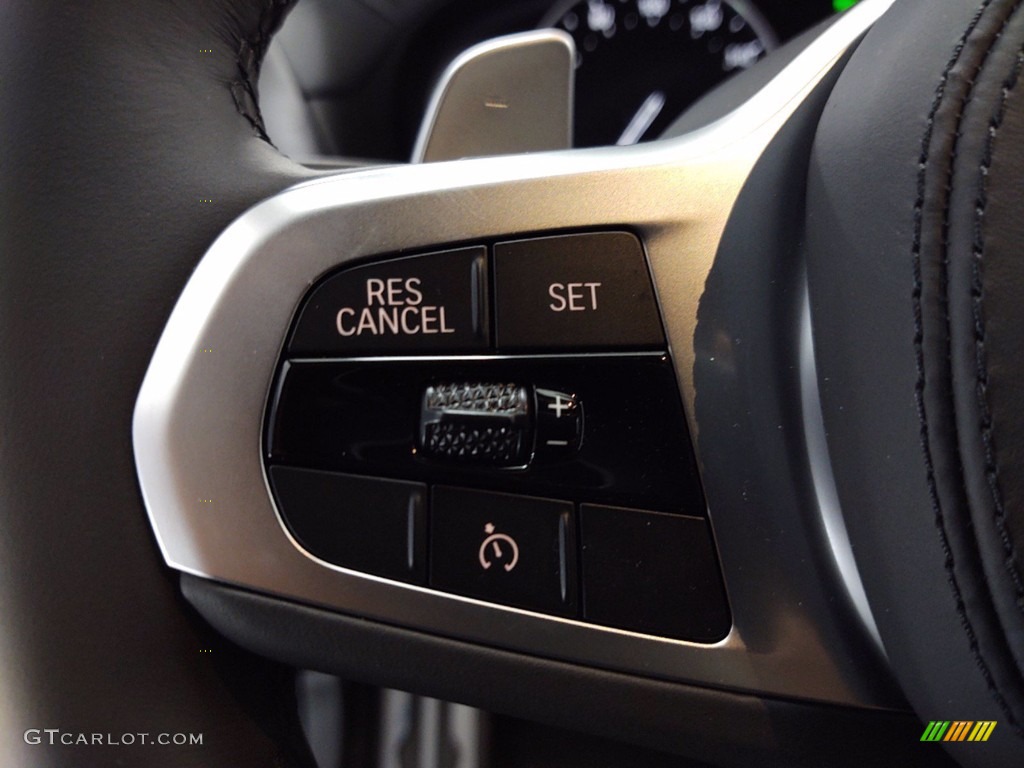 2021 BMW X3 sDrive30i Cognac Steering Wheel Photo #141405219