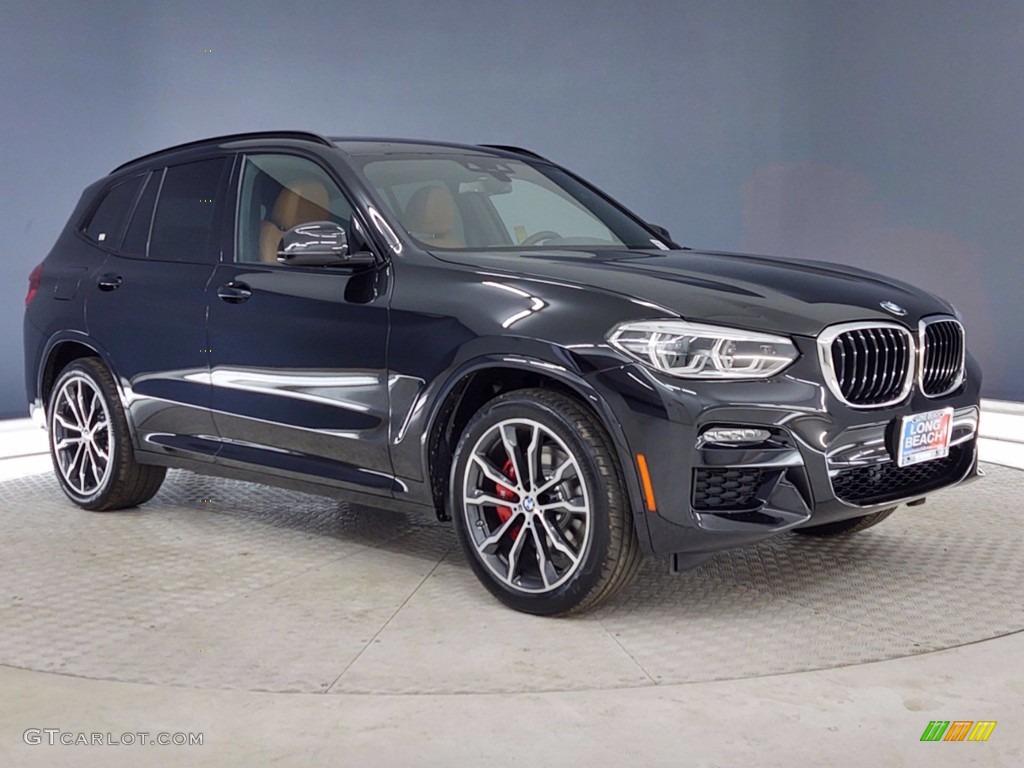 Black Sapphire Metallic 2021 BMW X3 sDrive30i Exterior Photo #141405330