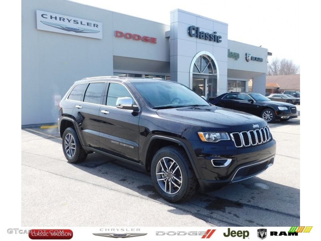 2021 Grand Cherokee Limited 4x4 - Granite Crystal Metallic / Black photo #1