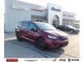 Velvet Red Pearl 2021 Chrysler Pacifica Hybrid Limited