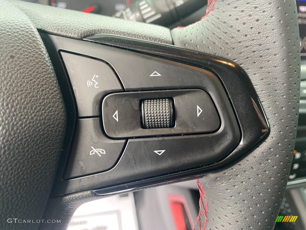 2021 Chevrolet Trailblazer RS Jet Black Steering Wheel Photo #141407492