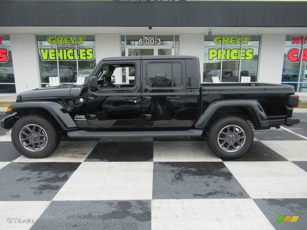 2020 Gladiator Overland 4x4 - Black / Black/Dark Saddle photo #1