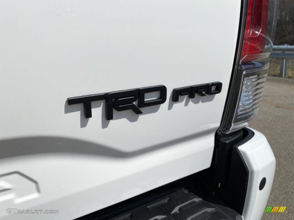 2021 Tacoma TRD Pro Double Cab 4x4 - Super White / Black photo #29