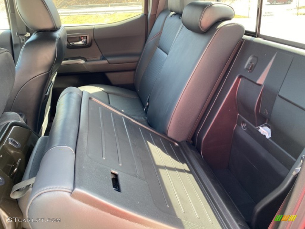 Black Interior 2021 Toyota Tacoma TRD Pro Double Cab 4x4 Photo #141408413