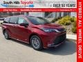 2021 Ruby Flare Pearl Toyota Sienna XLE AWD Hybrid #141405665