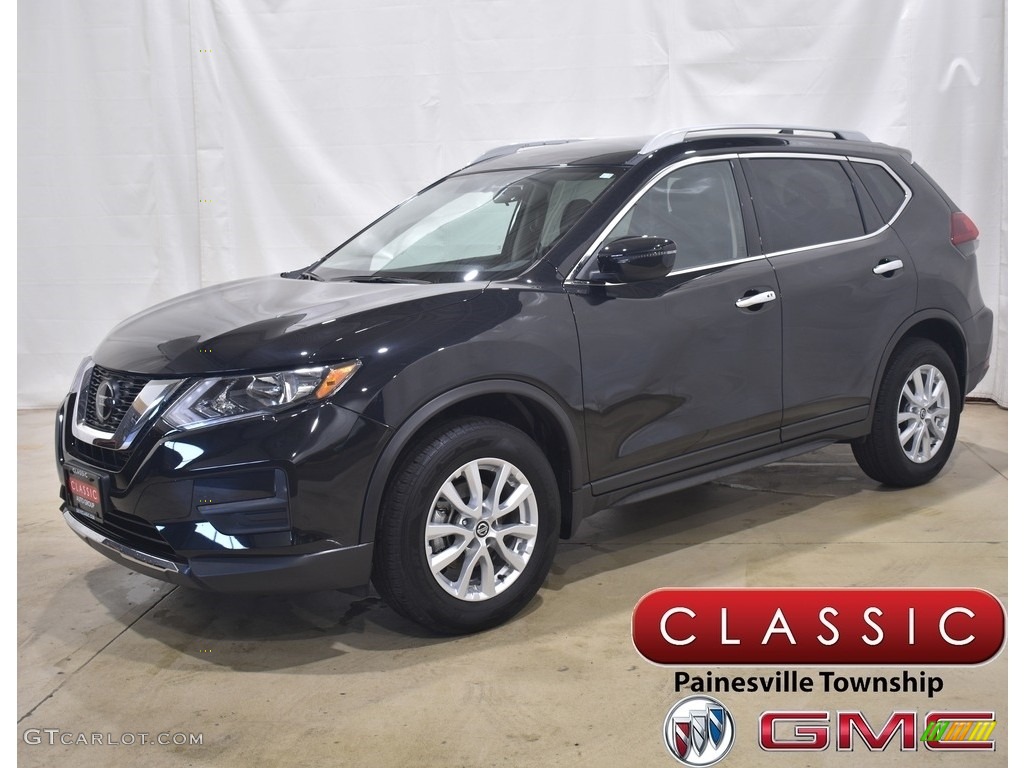 2018 Rogue SV AWD - Magnetic Black / Charcoal photo #1